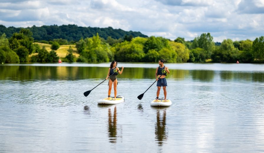 Paddleboarding experience at Watersedge