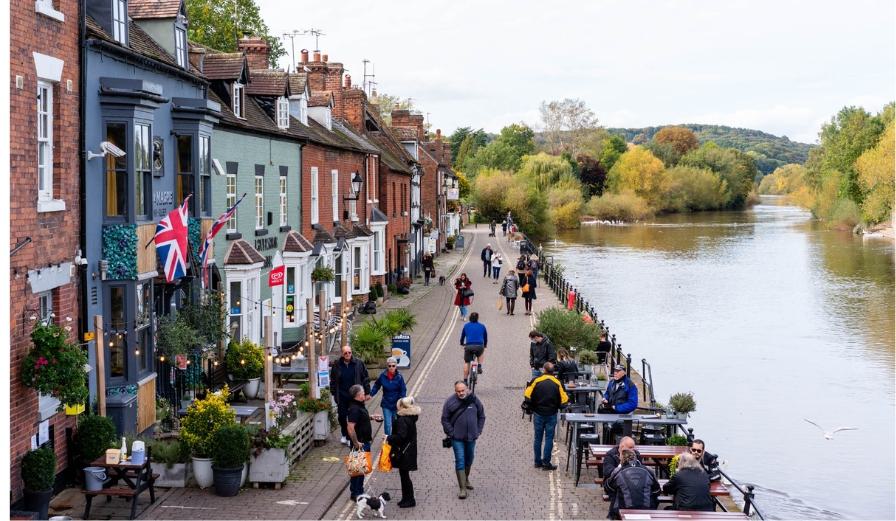 Photo of Bewdley by the riverside