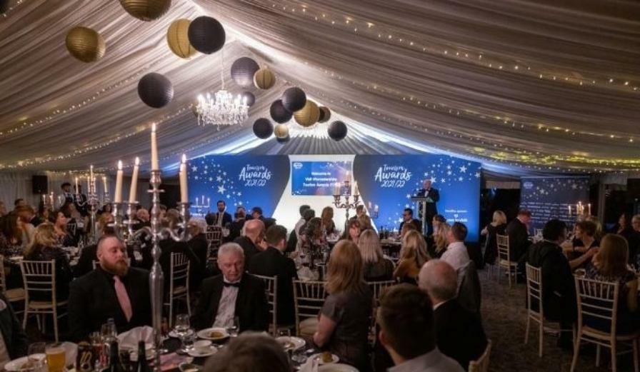 Photo of Tourism Awards at Stanbrook Abbey with stage in background 1