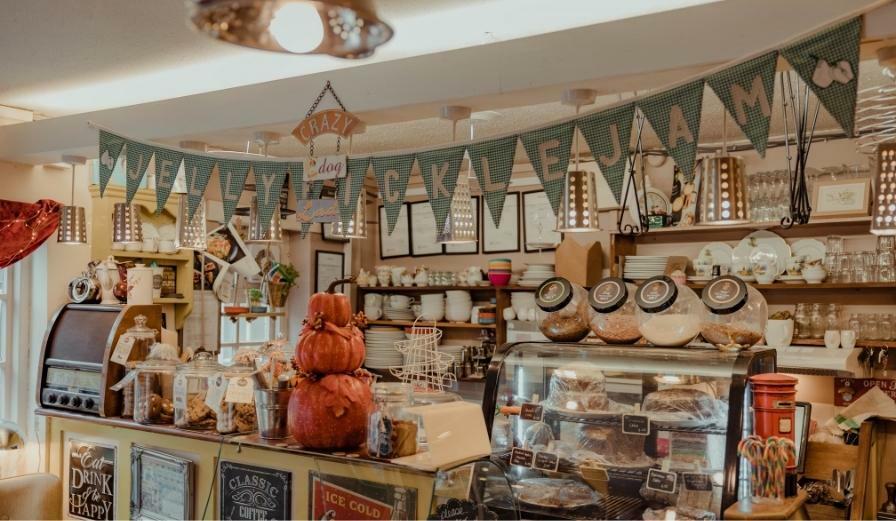 Photo of counter at Jelly Pickle Jam