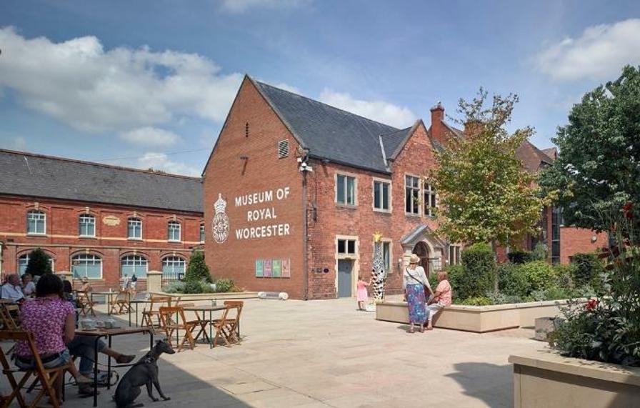 Photo of exterior of Museum of Royal Worcester