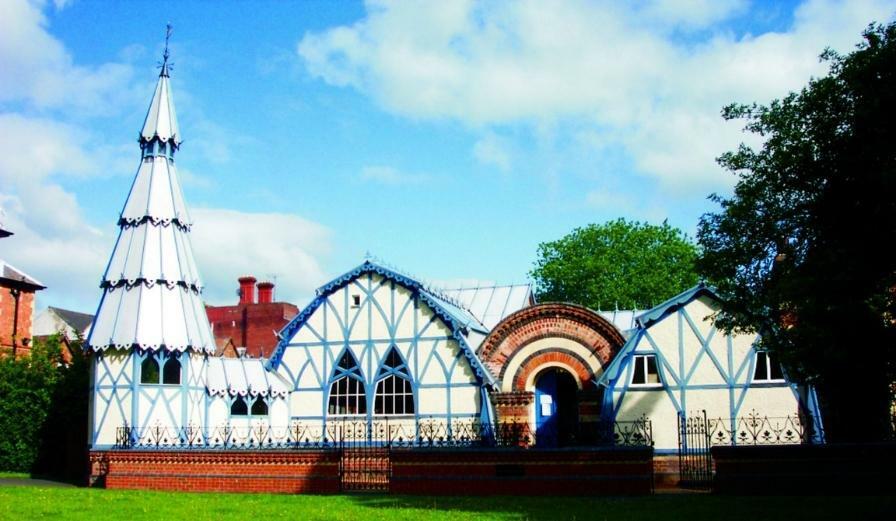 Photo of exterior of the Pump Houses in Tenbury Wells