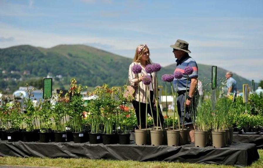 Photo of visitors at the Malvern Spring Show