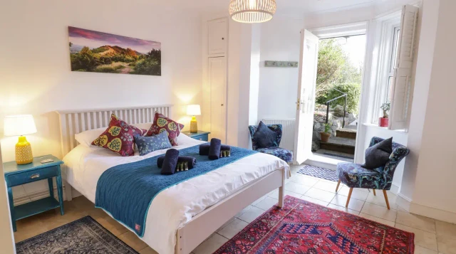 Hideaway Bed and outside