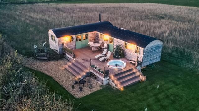 Hottub sunset3 drone 4