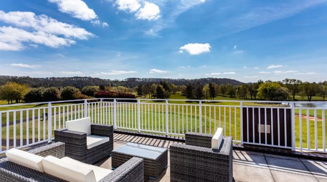 Photo of Vale and Country Golf view looking towards the hills