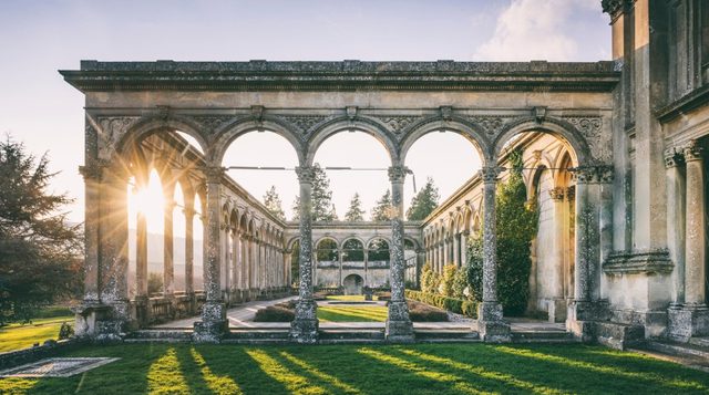 Photo of ruins at Witley Court Gardens