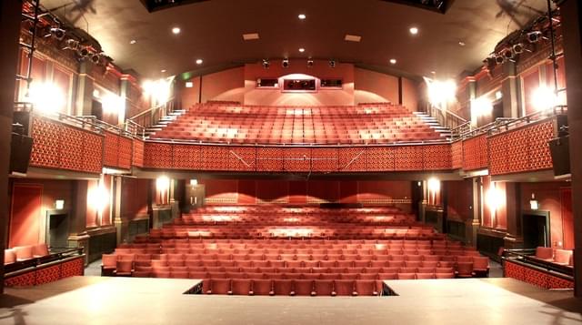 Photo of the view from the stage at Malvern Theatres