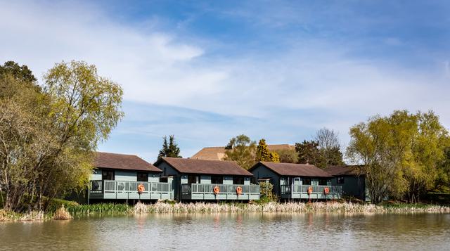 The Vale Golf Club Cabins Exterior from Lake 1