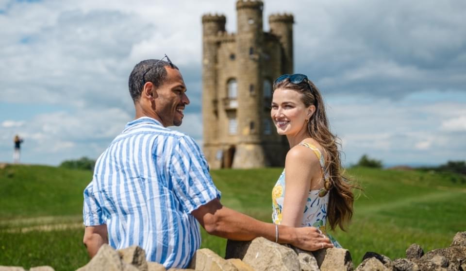 Visitors at Broadway Tower Worcestershire