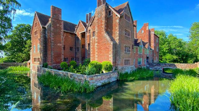 Overlooking the moat