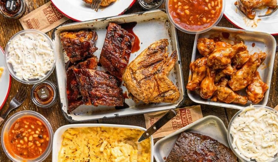 Photo of food platter at Hickory's Worcester