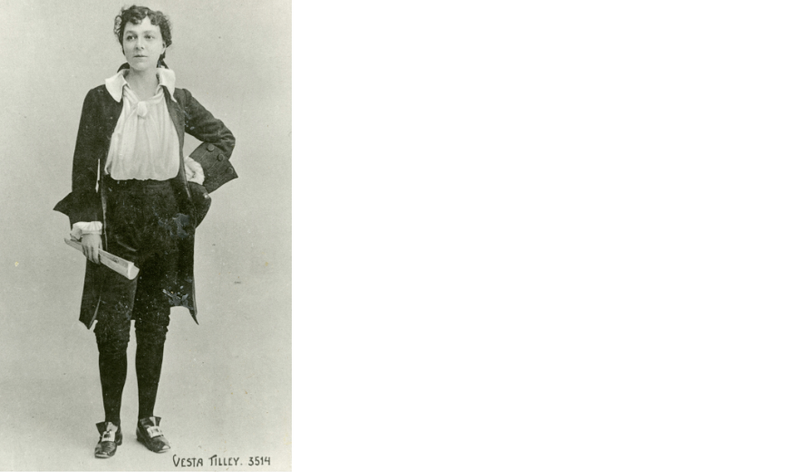 Vesta Tilley. Copyright Worcester City Museum Collection